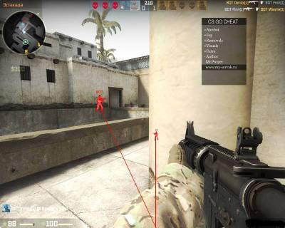 WallHack (WH) + Aimbot (AIM) для CS:GO