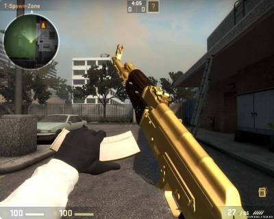 Golden Ak47 для cs go