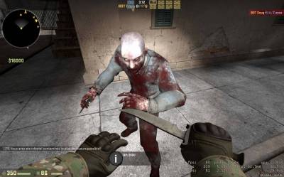 Zombie official skin для cs go