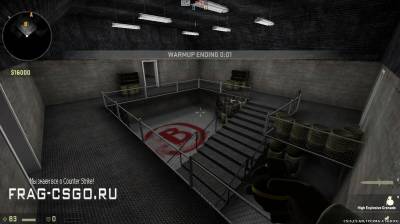 Отличная карта для CS:GO de_industrial с можеством проходов