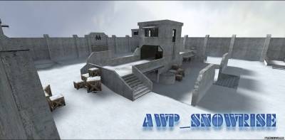 Красивая карта awp_snowrise