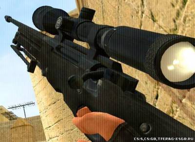 Красивая AWP re-texture моделька сторой awp